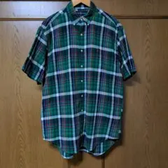 ラルフローレン BLAKE 半袖チェックシャツ 古着