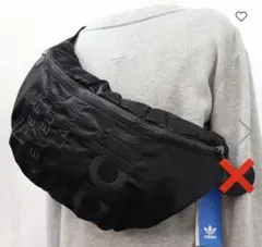 adidas ウエストバッグ ボディバッグ ブラック