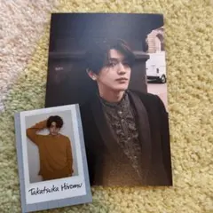 INI 写真集 髙塚大夢 ポストカード タワレコステッカー