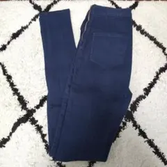 【GYDA】スキニーパンツ　ネイビー