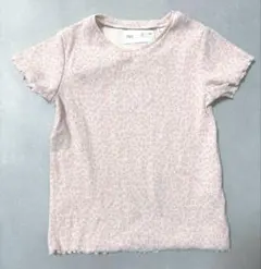 ZARAピンク ヒョウ柄 Tシャツ 6歳116