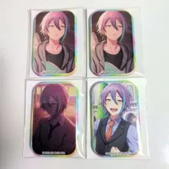 プロセカ 神代類 スクエア缶バッジ4個