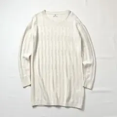 【美品】エルメス　ニット ワンピース　H柄　現行　近年モデル　ロング セーターのサムネイル