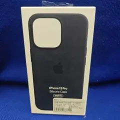 Ad27)Apple iPhone 13 Pro シリコーンケース ミッドナイト