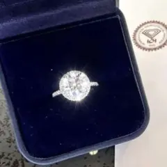 ラボグロウンダイヤモンドリング指輪2.51ct IGI鑑定書のサムネイル