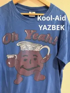 YAZBEK Kool-Aid Tシャツ 青 Oh Yeah!