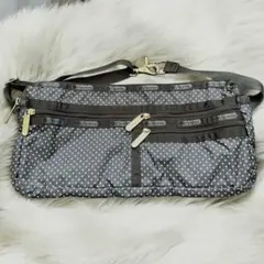 【希少】レスポートサック ドット柄トラベルポーチ ウエストポーチ