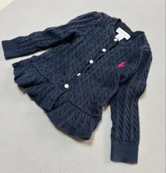 RalphLaurenラルフローレン美品ケーブルニットカーディガン