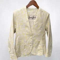 fur fur 花柄ジャケット 小花柄 春 ナチュラル フェミニン 日本製のサムネイル