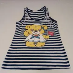 Liz Lisa クマプリントタンクトップ ブルー