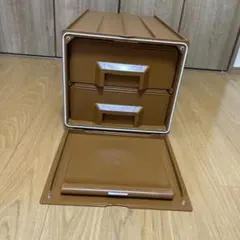 27: スーパーチェストロング ダークアンバー 引き出し1段 - メルカリ