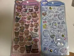 正規品うるちゅるpopシール 日焼けサンリオ シナモン 2枚セット