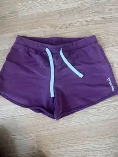 Reebok パープル ショートパンツ L