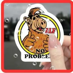 ③ALF アルフ ステッカー シール エイリアン 所ジョージ 車 パソコン PC