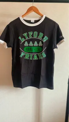 Champion リンガーTシャツ M ブラック