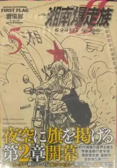 初版帯付き未開封新品希少品　湘南爆走族 ファースト フラッグ 5巻