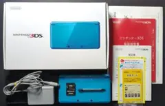 【外箱・付属品付き】ニンテンドー3DS本体　ライトブルー　動作確認済み