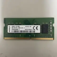 Kingston 8GB DDR4 2666V ノート用動作確認済みです。