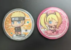 フォーチュンバッジ　NARUTO　ナルト　ナルコ　2点セット