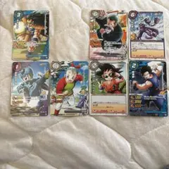 ドラゴンボール ミラクルバトルカードダス 7枚セット