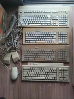Apple ADB キーボード 4個セット 2026年最新】apple keyboard adbの人気アイテム - メルカリ