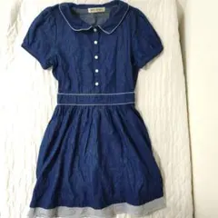 pom ponette junior ポンポネット デニムワンピース 160cmのサムネイル