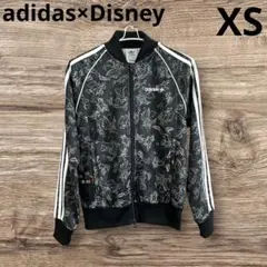 超美品 アディダス ディズニー コラボ グーフィー トラックジャケット XS 黒