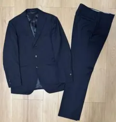 【美品】洋服の青山 MODA RITORNO セットアップスーツ XL YA7