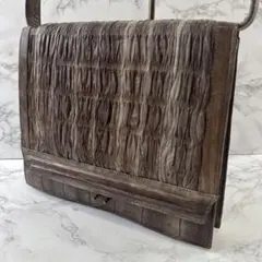 EEL SKIN 韓国製 鰻ヌタウナギ革 イールスキン ショルダーバッグ 