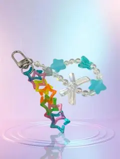 平成女児風 たまごっち ビーズストラップ