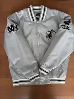 美品 NBA MIAMI HEAT マイアミ ヒート スタジャン L
