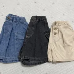 【美品】バースデイ　テータテート　CHERIER デニム　ホワイト