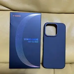 TORRAS iPhone 16 Pro 用 ケース 隠しスタンド ブラック