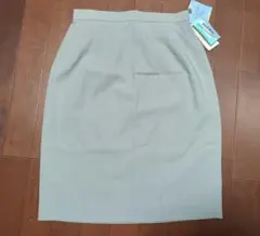 タイトスカート 11号 明るめのグレー 事務服