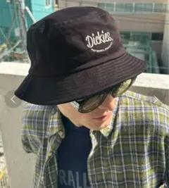 新品未使用　Dickies ブラック バケットハット