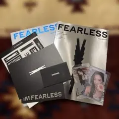 LE SSERAFIM FEARLESS アルバム フォトカードセットのサムネイル