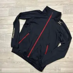 美品　Mizuno Global Elite フルジップ長袖メンズSミズノ