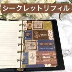 ミニ6 システム手帳 シークレットリフィル ディバイダー リフター