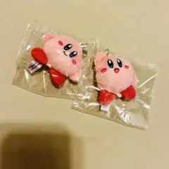 ◆新品未使用•未開封◆星のカービィぬいぐるみチャーム♡2コ