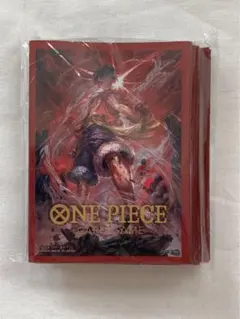 新品ワンピースカードゲーム　モンキーDルフィ② リミテッドスリーブ　オフィシャル