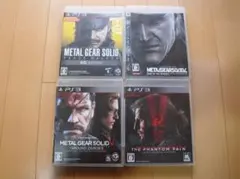 ＰＳ３ソフト４枚セット　メタルギアソリッドピースウォーカー HDエディション 他