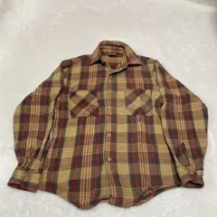 好配色　古着 70s BIG MAC ビッグマック チェックヘビーネルシャツ