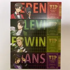 進撃の巨人 マジシャン アニメイト 購入特典 コンプリートセット 全4種