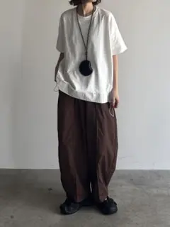 LOHEN PIGMENT DYEING COCOON PANTS - メルカリ
