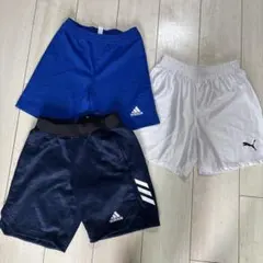 セット　サッカー　キッズ　140 adidas プーマ　ハーフパンツ 半ズボン