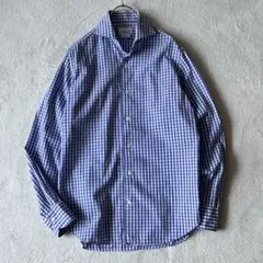 リネン100% 極美品】ジャンネット シャツ ストライプ ホリゾンタル