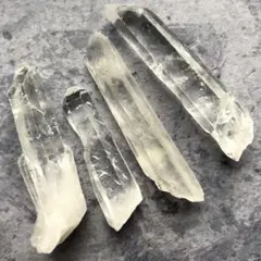 【虹入り！大きめ！4本セット】レムリアンシードクリスタル　ポイント31