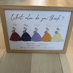 ドレス色当てゲームセット