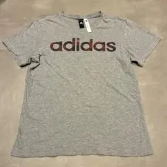 adidas グレー Tシャツ Mサイズ