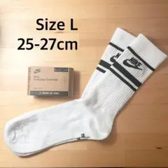 ＊新品1足＊25-27cm ナイキ 靴下 エッセンシャル クルーソックスのサムネイル